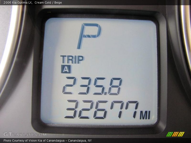 Cream Gold / Beige 2006 Kia Optima LX