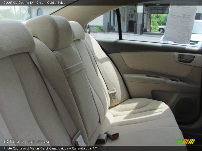 Cream Gold / Beige 2006 Kia Optima LX