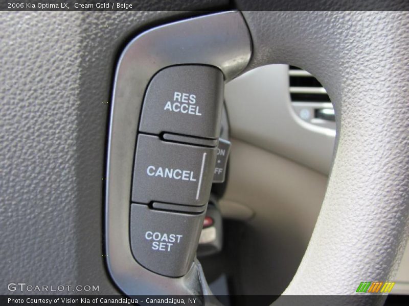 Cream Gold / Beige 2006 Kia Optima LX