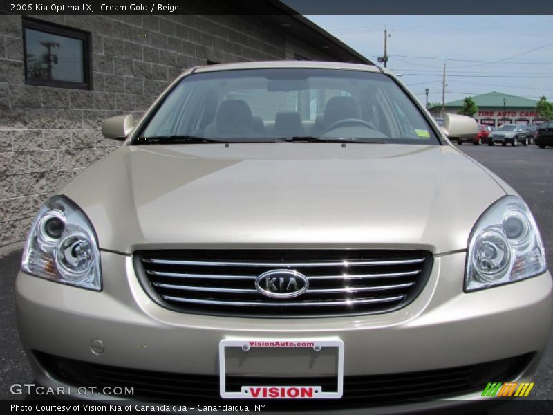 Cream Gold / Beige 2006 Kia Optima LX