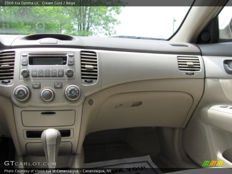 Cream Gold / Beige 2006 Kia Optima LX
