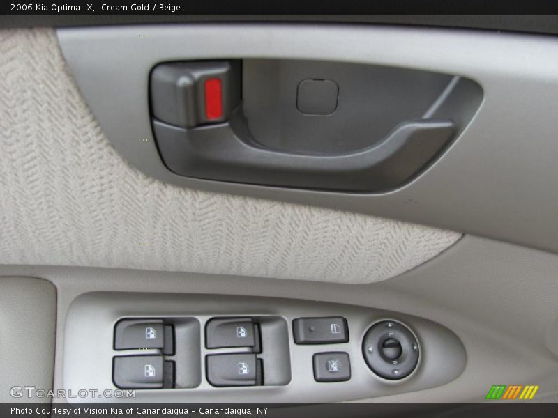 Cream Gold / Beige 2006 Kia Optima LX