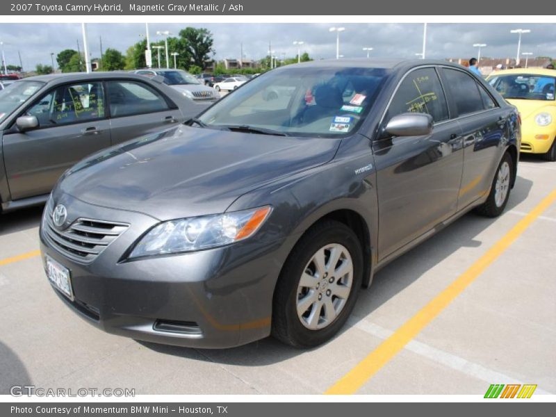 Magnetic Gray Metallic / Ash 2007 Toyota Camry Hybrid