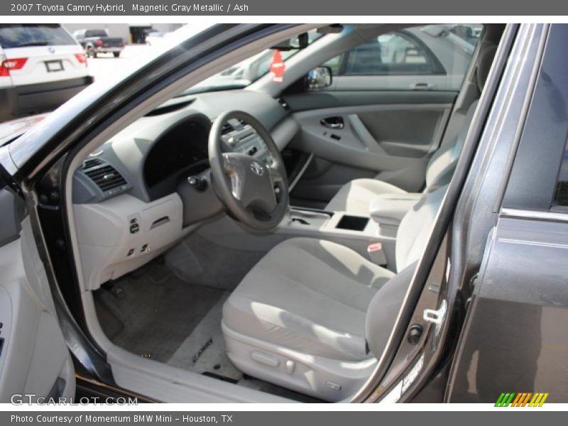 Magnetic Gray Metallic / Ash 2007 Toyota Camry Hybrid