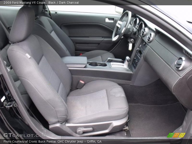 Black / Dark Charcoal 2009 Ford Mustang V6 Coupe