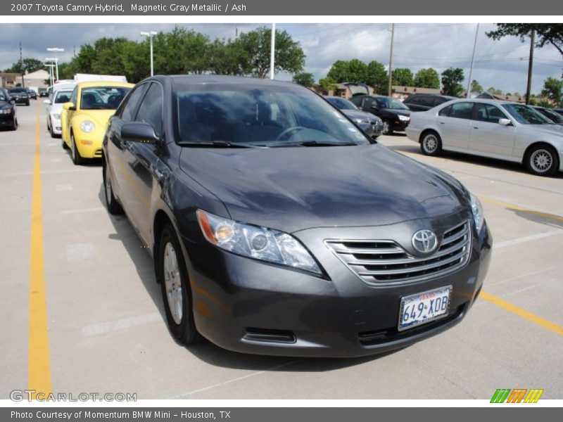 Magnetic Gray Metallic / Ash 2007 Toyota Camry Hybrid