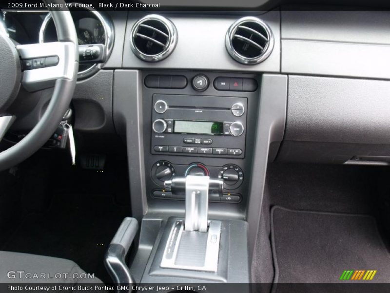 Black / Dark Charcoal 2009 Ford Mustang V6 Coupe