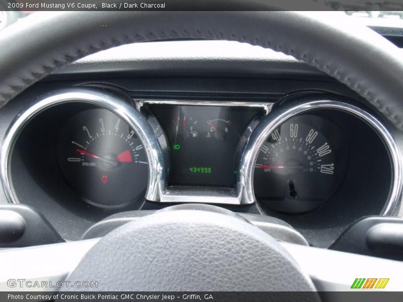 Black / Dark Charcoal 2009 Ford Mustang V6 Coupe