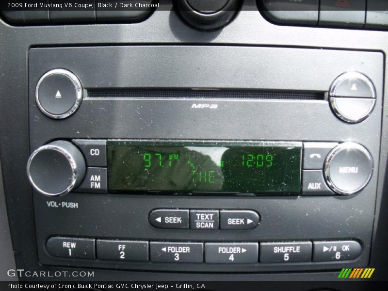 Black / Dark Charcoal 2009 Ford Mustang V6 Coupe