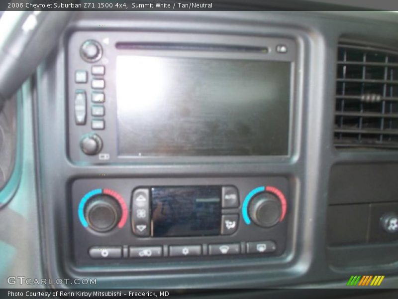 Summit White / Tan/Neutral 2006 Chevrolet Suburban Z71 1500 4x4