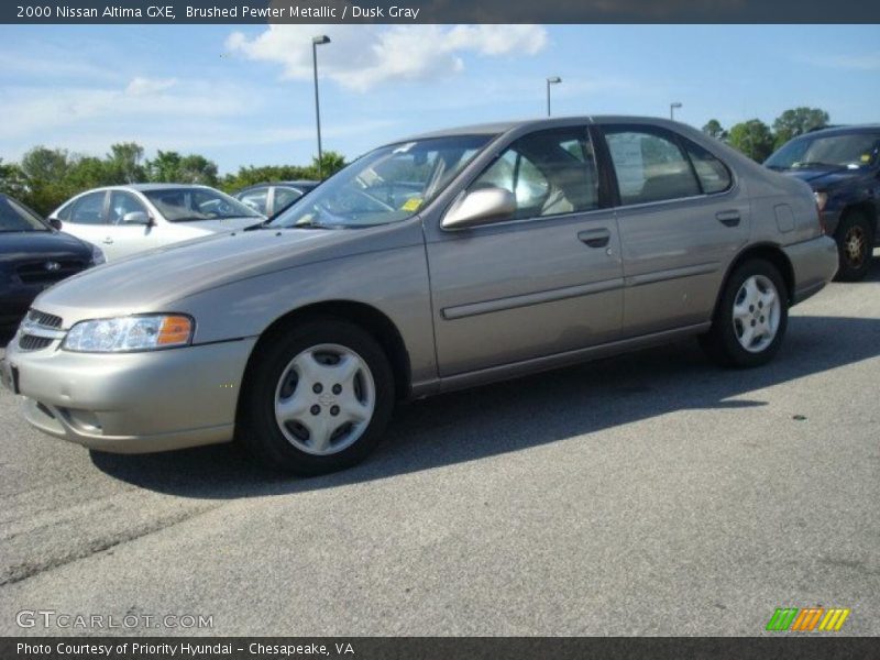 Brushed Pewter Metallic / Dusk Gray 2000 Nissan Altima GXE