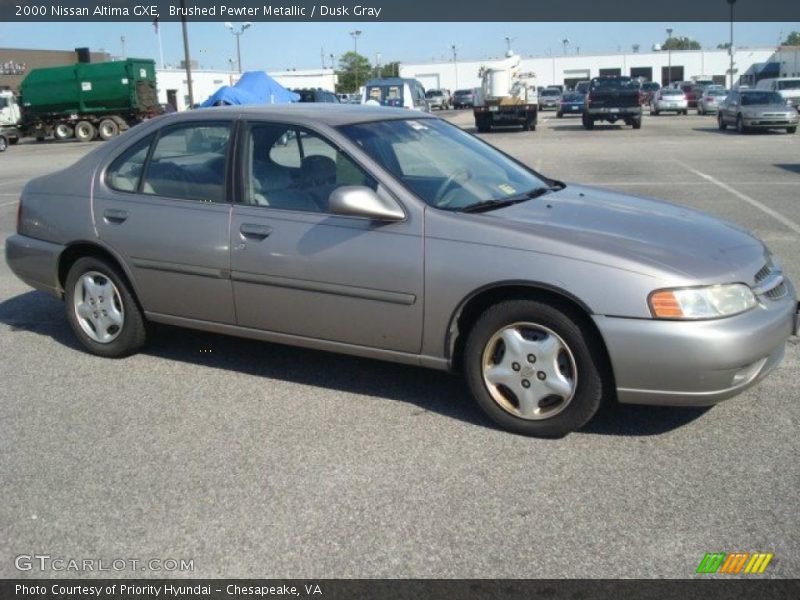 Brushed Pewter Metallic / Dusk Gray 2000 Nissan Altima GXE