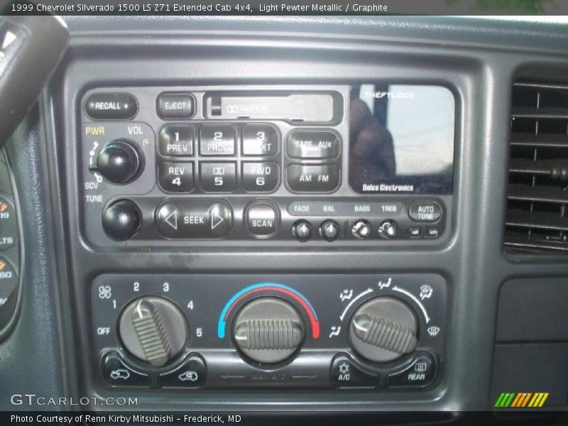 Light Pewter Metallic / Graphite 1999 Chevrolet Silverado 1500 LS Z71 Extended Cab 4x4