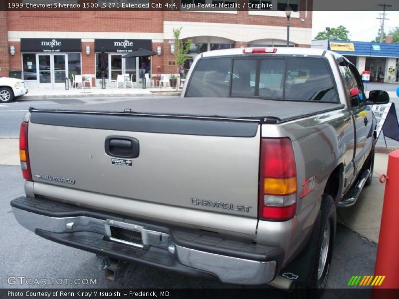 Light Pewter Metallic / Graphite 1999 Chevrolet Silverado 1500 LS Z71 Extended Cab 4x4