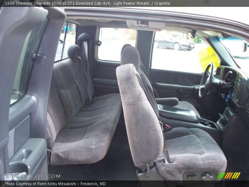 Light Pewter Metallic / Graphite 1999 Chevrolet Silverado 1500 LS Z71 Extended Cab 4x4