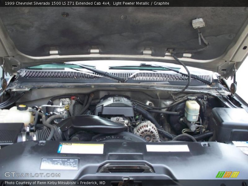 Light Pewter Metallic / Graphite 1999 Chevrolet Silverado 1500 LS Z71 Extended Cab 4x4