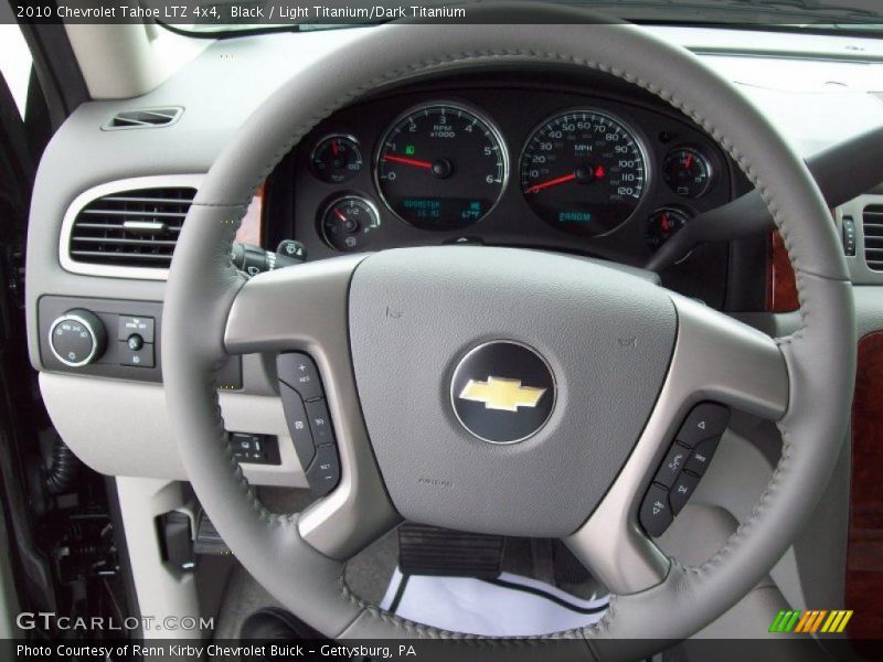 Black / Light Titanium/Dark Titanium 2010 Chevrolet Tahoe LTZ 4x4