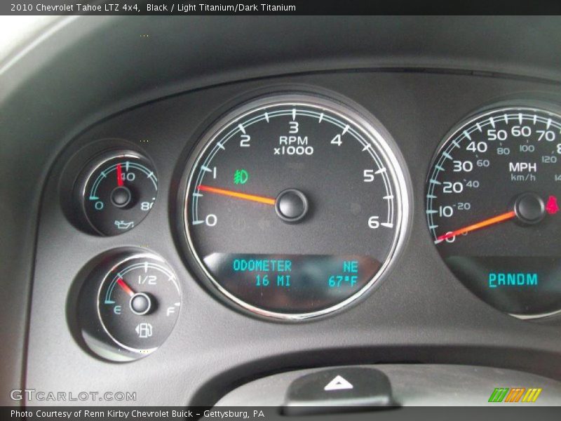 Black / Light Titanium/Dark Titanium 2010 Chevrolet Tahoe LTZ 4x4