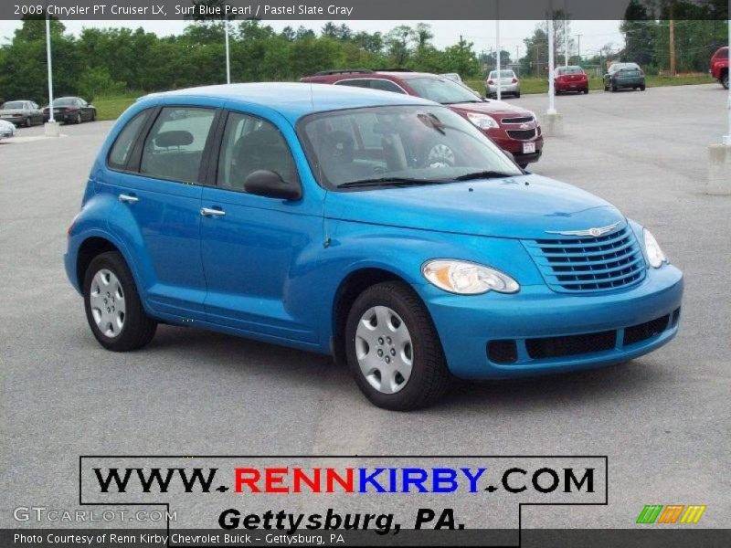 Surf Blue Pearl / Pastel Slate Gray 2008 Chrysler PT Cruiser LX