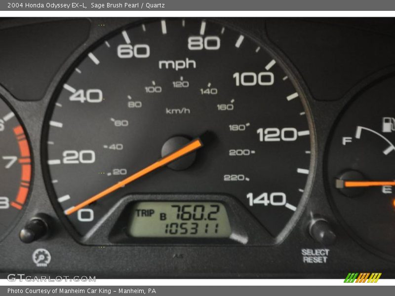 Sage Brush Pearl / Quartz 2004 Honda Odyssey EX-L