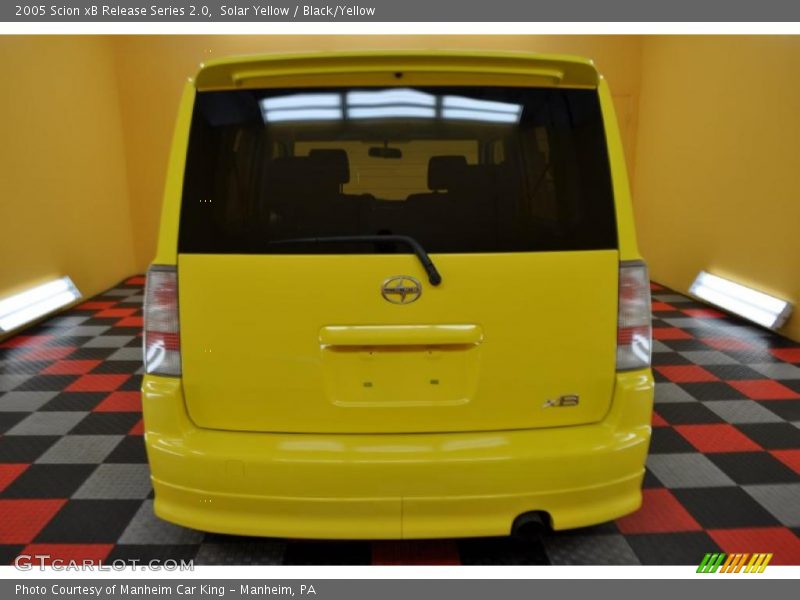 Solar Yellow / Black/Yellow 2005 Scion xB Release Series 2.0