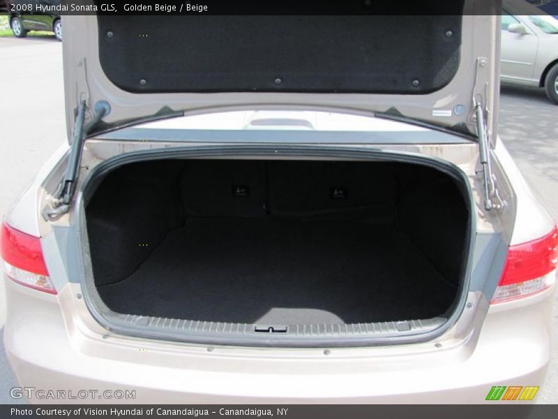 Golden Beige / Beige 2008 Hyundai Sonata GLS