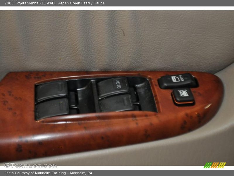 Aspen Green Pearl / Taupe 2005 Toyota Sienna XLE AWD