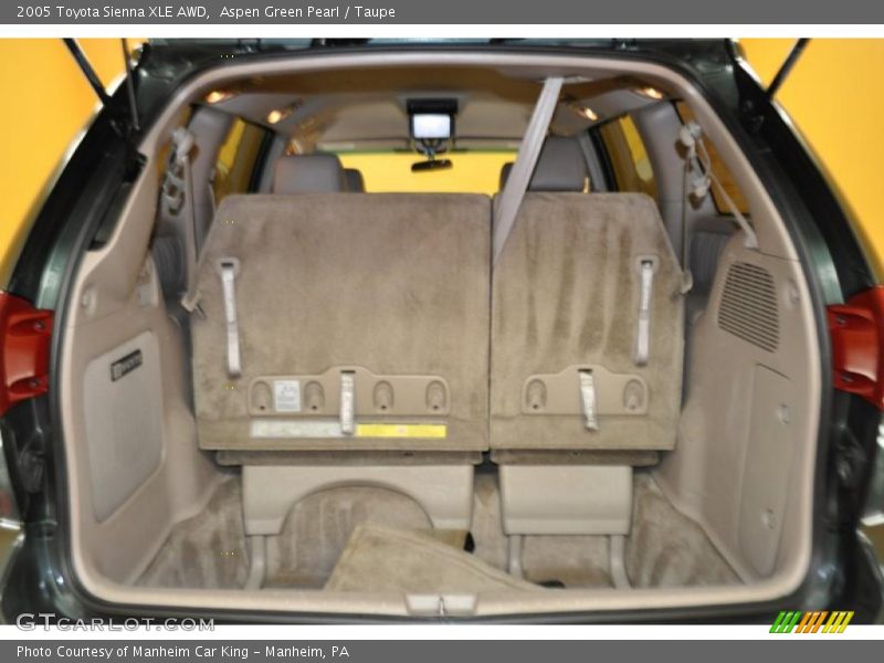 Aspen Green Pearl / Taupe 2005 Toyota Sienna XLE AWD