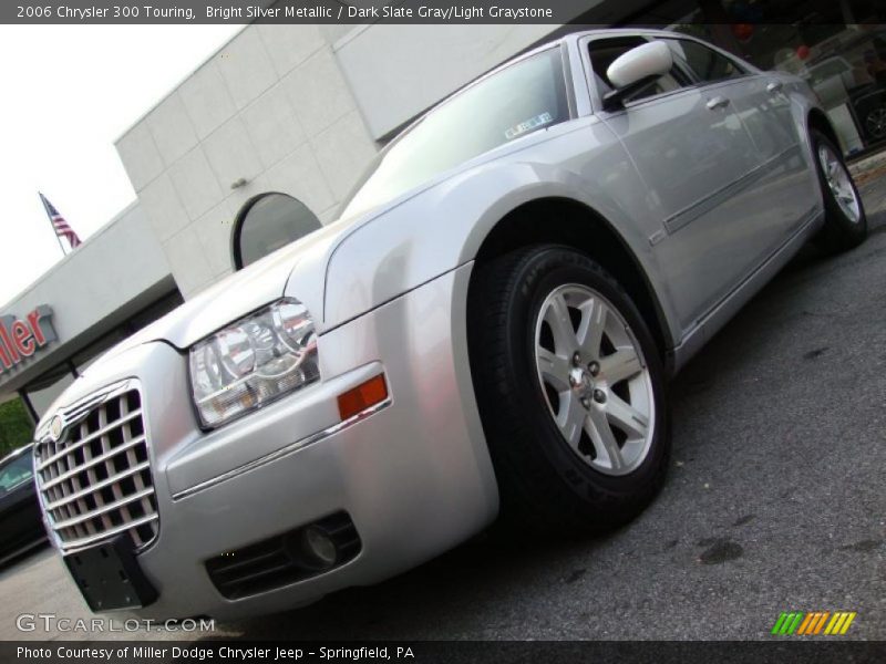 Bright Silver Metallic / Dark Slate Gray/Light Graystone 2006 Chrysler 300 Touring
