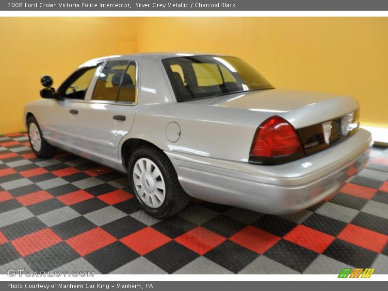 Silver Grey Metallic / Charcoal Black 2008 Ford Crown Victoria Police Interceptor