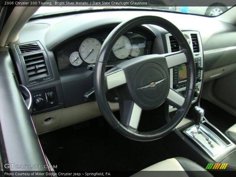 Bright Silver Metallic / Dark Slate Gray/Light Graystone 2006 Chrysler 300 Touring