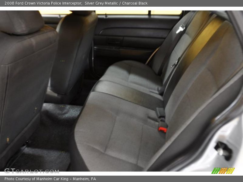 Silver Grey Metallic / Charcoal Black 2008 Ford Crown Victoria Police Interceptor