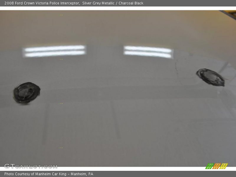 Silver Grey Metallic / Charcoal Black 2008 Ford Crown Victoria Police Interceptor
