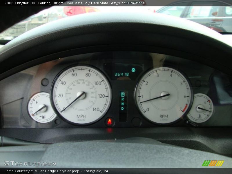 Bright Silver Metallic / Dark Slate Gray/Light Graystone 2006 Chrysler 300 Touring