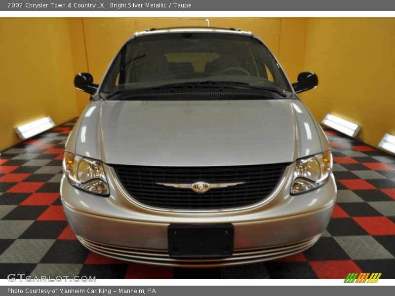 Bright Silver Metallic / Taupe 2002 Chrysler Town & Country LX