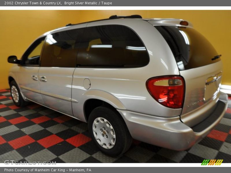 Bright Silver Metallic / Taupe 2002 Chrysler Town & Country LX