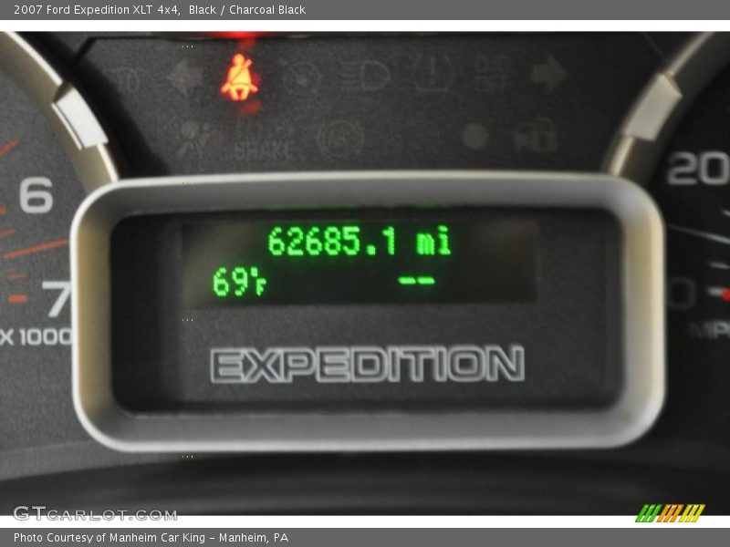 Black / Charcoal Black 2007 Ford Expedition XLT 4x4