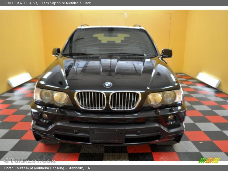 Black Sapphire Metallic / Black 2003 BMW X5 4.6is