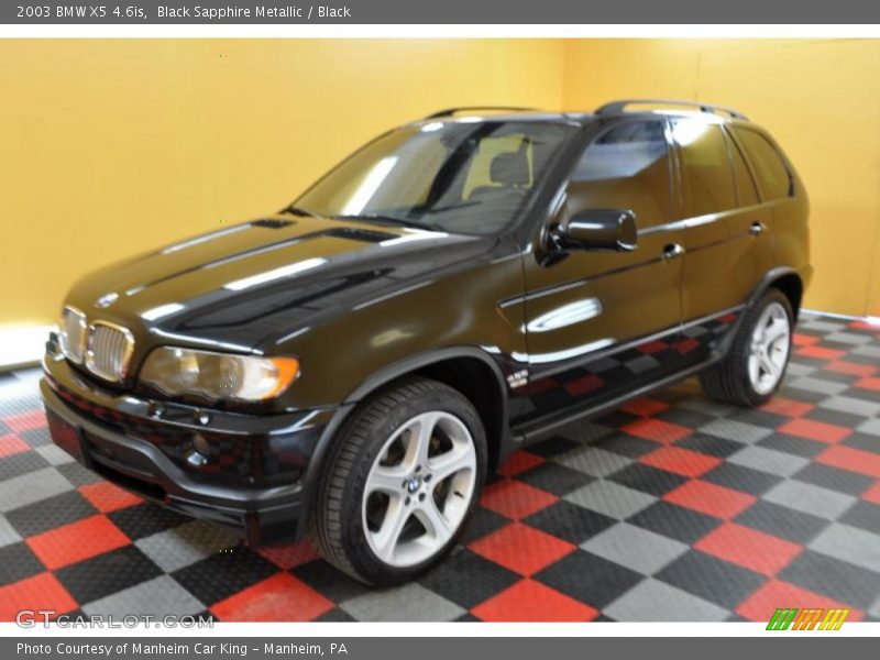 Black Sapphire Metallic / Black 2003 BMW X5 4.6is