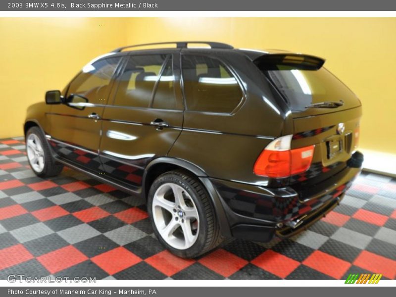 Black Sapphire Metallic / Black 2003 BMW X5 4.6is
