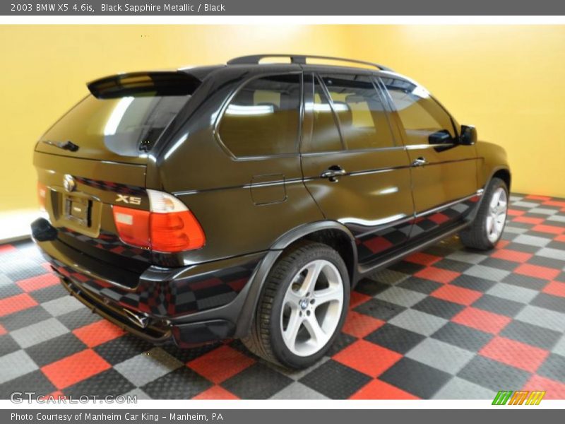 Black Sapphire Metallic / Black 2003 BMW X5 4.6is