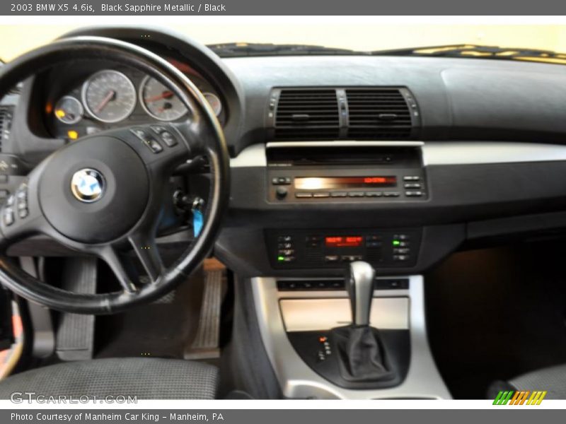 Black Sapphire Metallic / Black 2003 BMW X5 4.6is