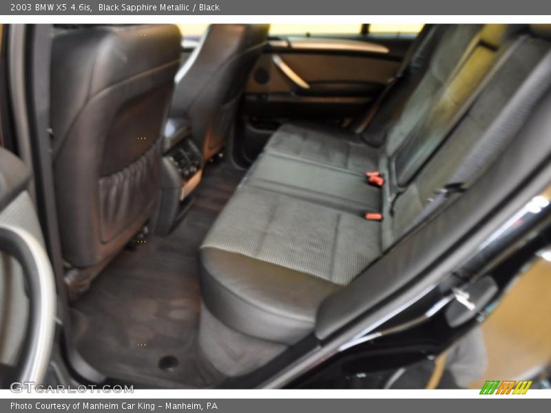Black Sapphire Metallic / Black 2003 BMW X5 4.6is