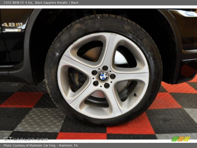 Black Sapphire Metallic / Black 2003 BMW X5 4.6is
