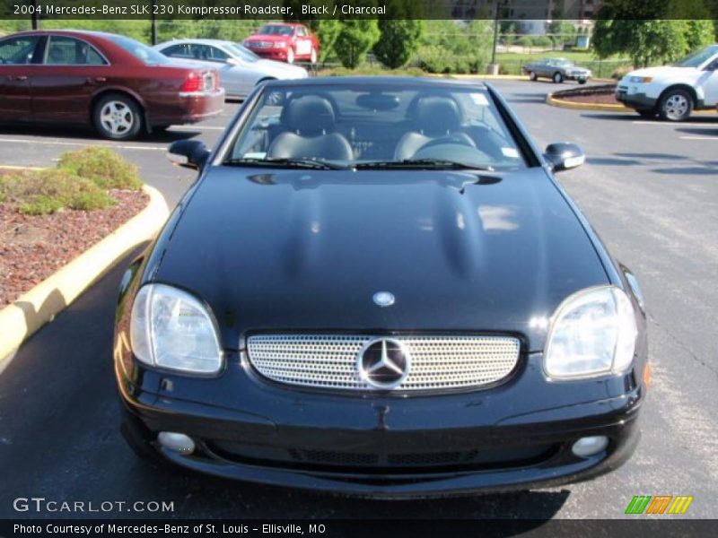 Black / Charcoal 2004 Mercedes-Benz SLK 230 Kompressor Roadster