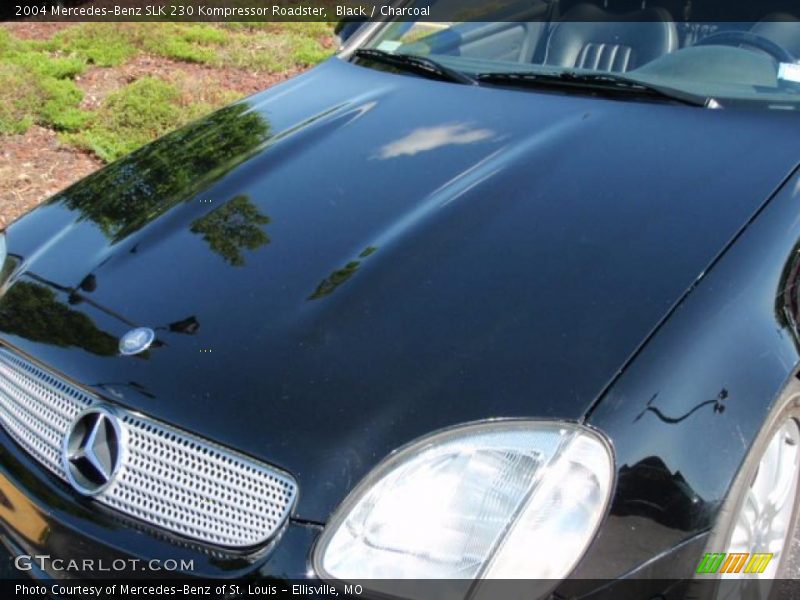 Black / Charcoal 2004 Mercedes-Benz SLK 230 Kompressor Roadster