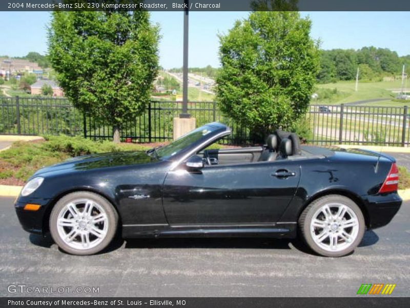 Black / Charcoal 2004 Mercedes-Benz SLK 230 Kompressor Roadster