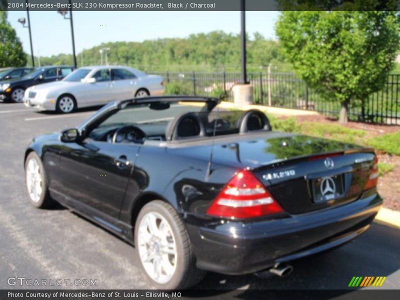 Black / Charcoal 2004 Mercedes-Benz SLK 230 Kompressor Roadster