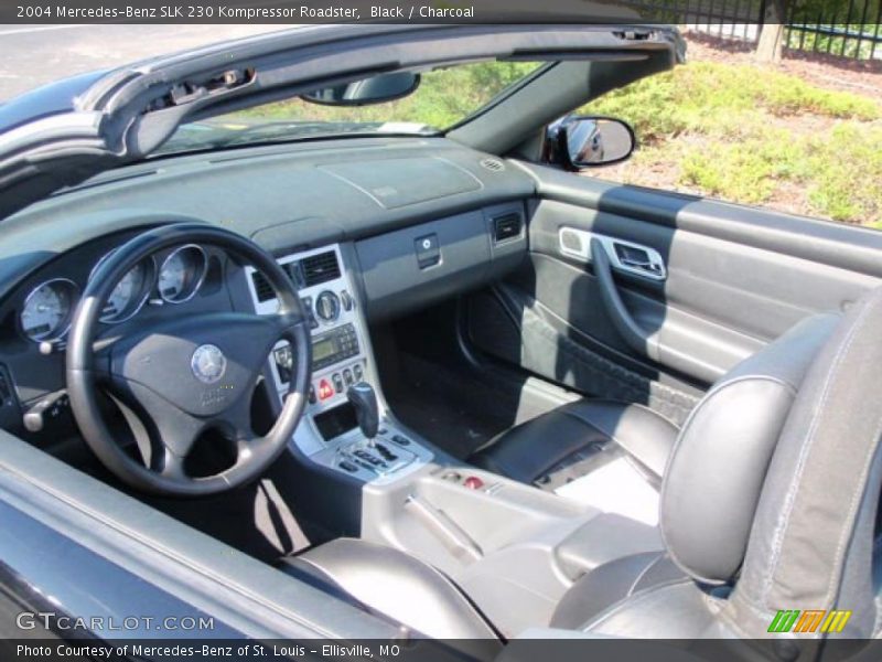 Black / Charcoal 2004 Mercedes-Benz SLK 230 Kompressor Roadster