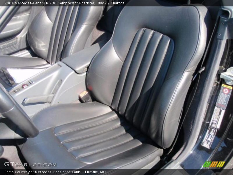 Black / Charcoal 2004 Mercedes-Benz SLK 230 Kompressor Roadster
